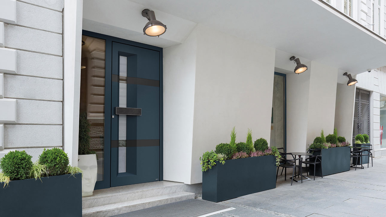 Haustüren aus Aluminium von WERU